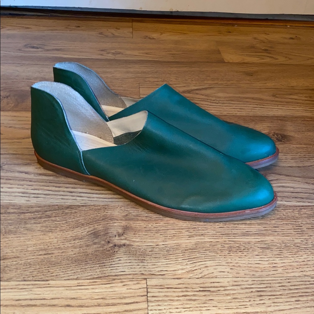 Bird of Flight Leather Loafers Green 7.5/8